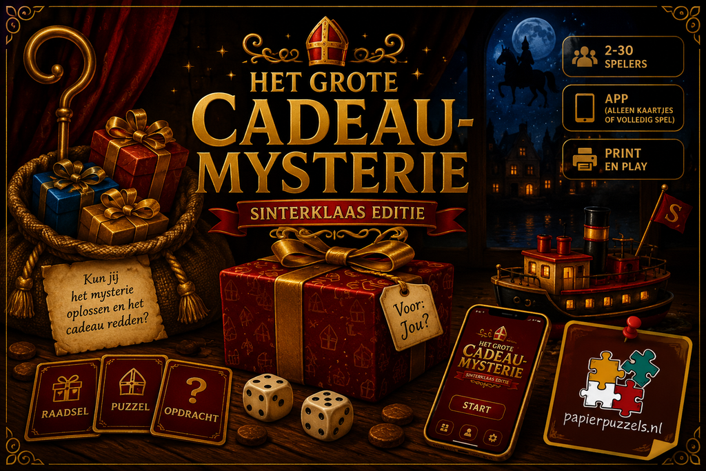 [DOB-SINT-XX-01-SPEL] Het Grote Cadeau-mysterie - Sinterklaas-editie