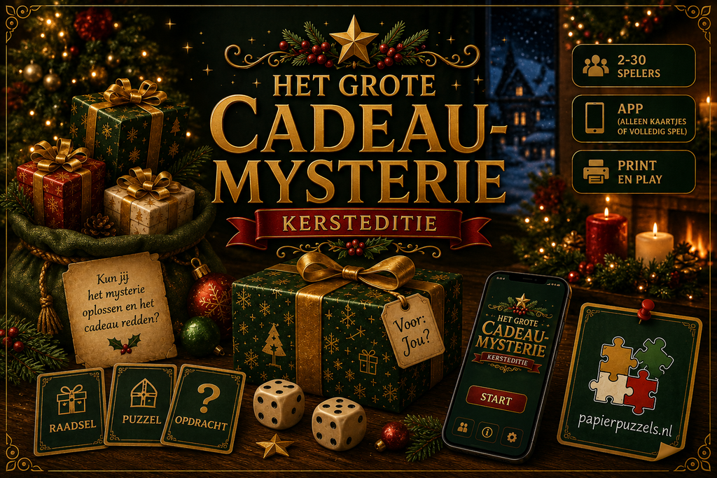 [DOB-XMAS-XX-01-SPEL] Het Grote Cadeau-mysterie - Kerst-editie